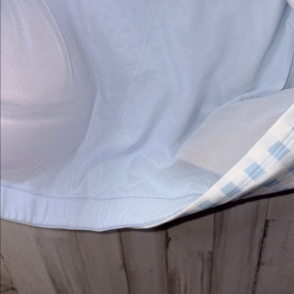 Old Navy Blue and White Checkered Bra Size 4X NWT! - Picture 5 of 14